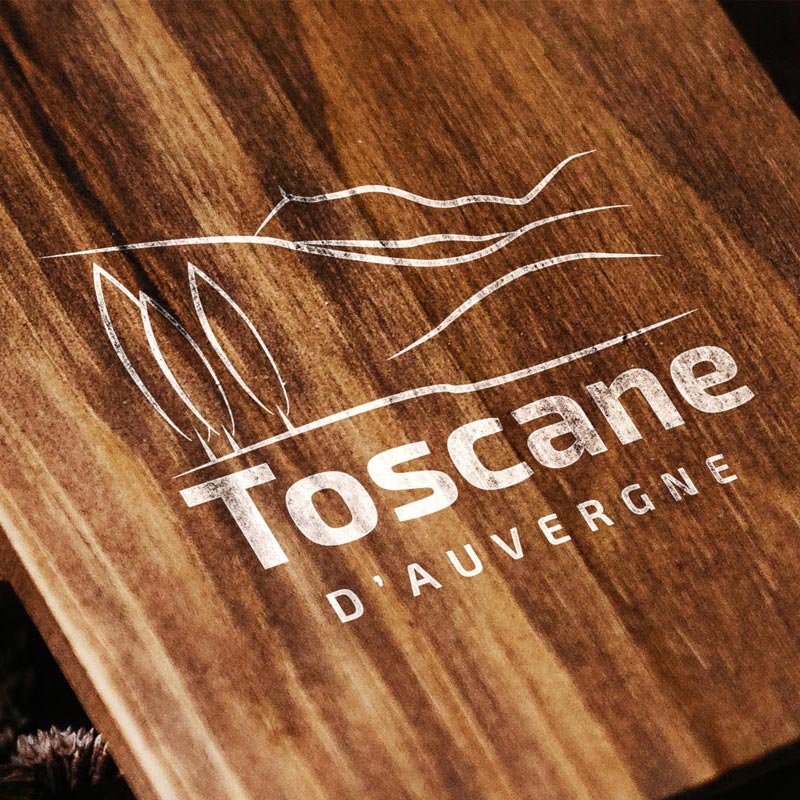 Création de logo sur-mesure Toscane d'Auvergne