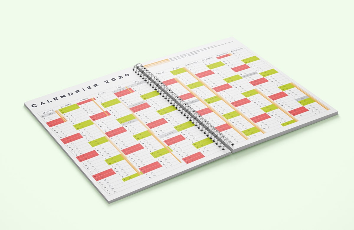 Design graphique les calendriers