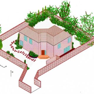BTS-St Maur des fossé-Autocad 3D-plan 3D 3 BTS-St Maur des fossé-Autocad 3D-plan 3D 3